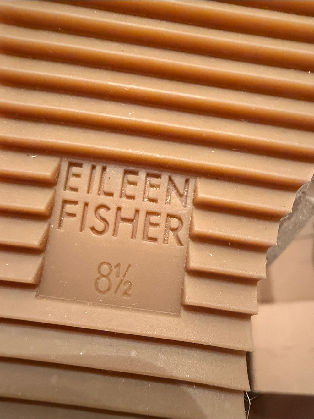 Eileen Fisher Beige Suede Espadrille Wedge Sandals  comfy vacation walking shoe - Picture 5 of 6